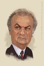 Cartoon: Federico Fellini (small) by rocksaw tagged caricature,federico,fellini