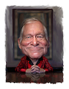 Cartoon: Hugh Hefner (small) by rocksaw tagged caricature,hugh,hefner