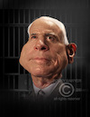 Cartoon: john Mccain (small) by rocksaw tagged john,sidney,mccain