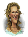 Cartoon: Meryl Streep (small) by rocksaw tagged meryl streep caricature