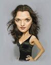 Cartoon: Rachel Weisz (small) by rocksaw tagged caricature,rachel,weisz