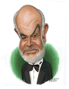 Cartoon: Sean Connery (small) by rocksaw tagged sean,connery