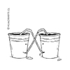 Cartoon: u (small) by Karlo tagged vaso,dibujo,draw,cartoon,karlo