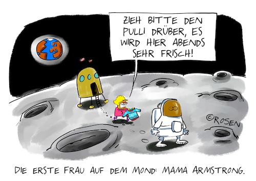 Die erste Frau auf dem Mond Die erste Frau auf dem Mond