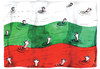 Cartoon: Bulgaria (small) by Tchavdar tagged bulgaria,tricolors,flag,tchavdar