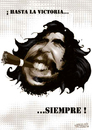 Cartoon: Hasta la victoria siempre ! (small) by cosmicomix tagged che guevara revolucion cuba usa hasta la victoria siempre