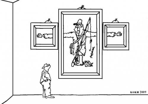 Cartoon: Fishing thing (medium) by k962 tagged naskov,kostadin