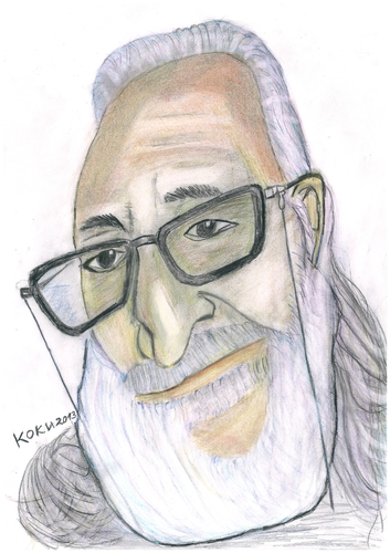 Cartoon: Oktemer Koksal 1 (medium) by k962 tagged portrait