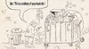Cartoon: Robbery of trash bin (small) by k962 tagged kostadin,naskov,angovski,caricatur,caricature,karikatura,cartoon,cartoons,humour,humor,satira,satire