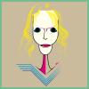 Cartoon: Mia Farrow (small) by Michele Rocchetti tagged mia,farrow,movies,caricatures,geometric,vectors,michael,rocchetta