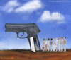 Cartoon: todos somos asesinos (small) by allan mcdonald tagged violencia