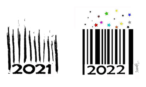 Cartoon: Barcode (medium) by ismail dogan tagged 2022