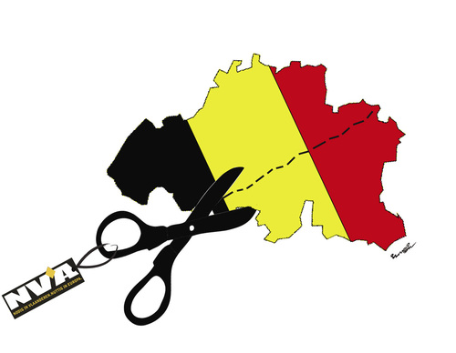Cartoon: BELGIUM !.. (medium) by ismail dogan tagged belgium