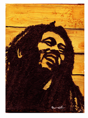 Cartoon: BOB MARLEY (medium) by ismail dogan tagged bob,marley