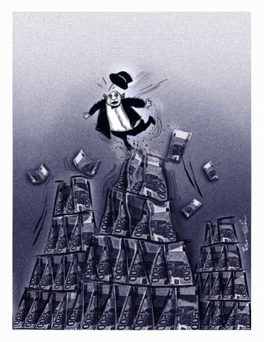 Cartoon: CAPITALISM !.. (medium) by ismail dogan tagged capitalism