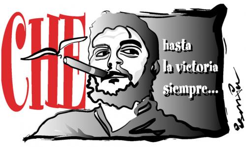 Cartoon: CHE (medium) by ismail dogan tagged che