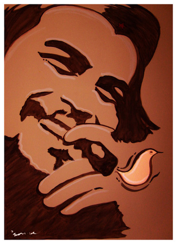 Cartoon: CHE GUEVARA (medium) by ismail dogan tagged el,che