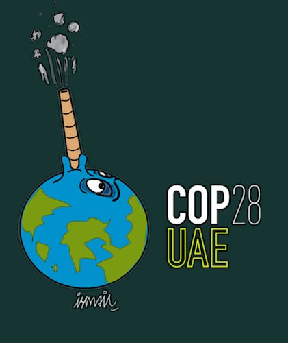 Cartoon: COP 28 (medium) by ismail dogan tagged cop,28,uae