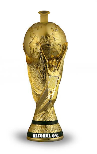 Cartoon: Cup without alcohol (medium) by ismail dogan tagged world,cup,2022