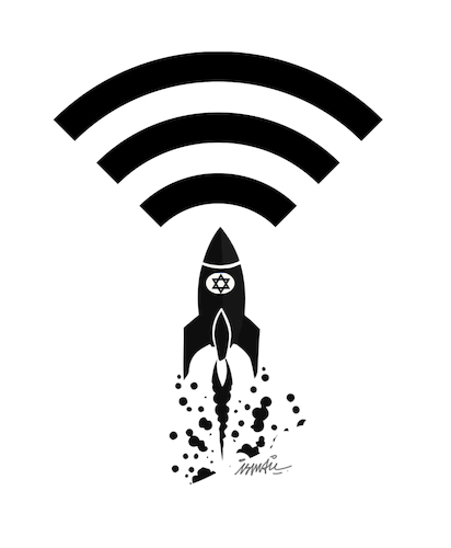 Cartoon: Cyber attack (medium) by ismail dogan tagged cyber,attack