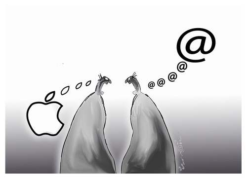 Cartoon: DIALOGUE !... (medium) by ismail dogan tagged dialogue