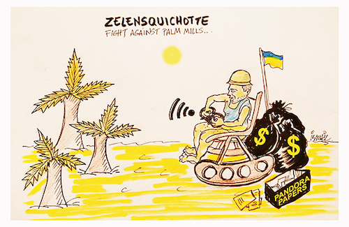 Cartoon: Games (medium) by ismail dogan tagged zelensky