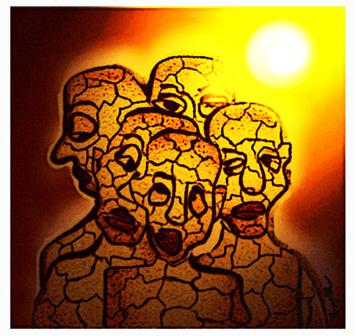 Cartoon: GLOBAL WARMING! (medium) by ismail dogan tagged global,warming