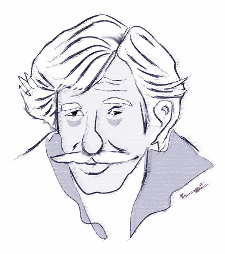 Cartoon: JEAN FERRAT   !.. (medium) by ismail dogan tagged jean,ferrat