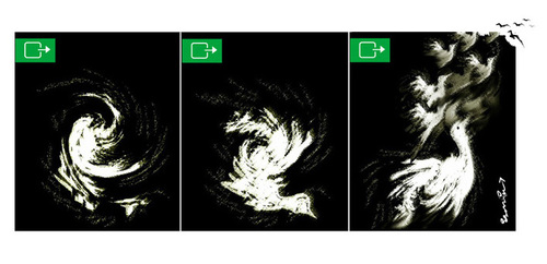 Cartoon: LAST  EXIT (medium) by ismail dogan tagged la,derniere,sortie