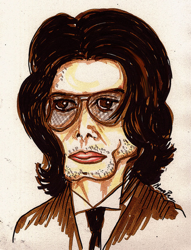 Cartoon: MICHAEL JACKSON !.. (medium) by ismail dogan tagged michael,jackson