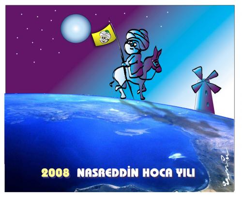 Cartoon: NASRETTIN HOCA YEARS (medium) by ismail dogan tagged hoca,nasrettin