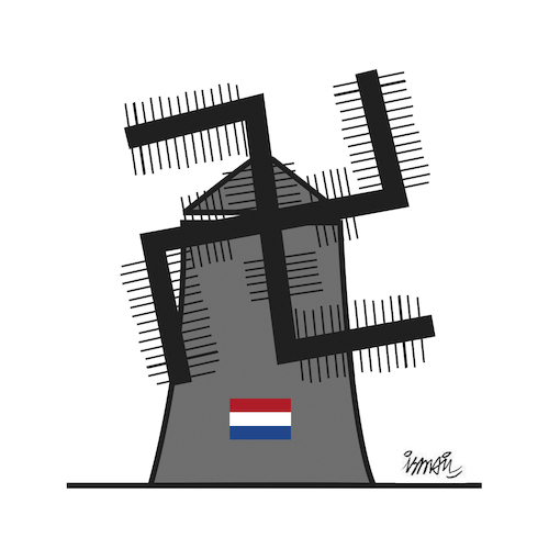 Cartoon: Nederlands elections (medium) by ismail dogan tagged nederlands