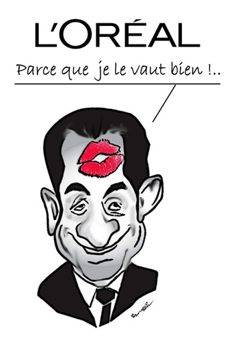 Cartoon: NICOLAS SARKOZY !.. (medium) by ismail dogan tagged sarkozy