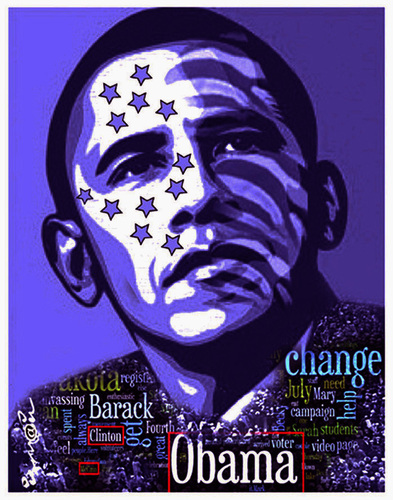 Cartoon: OBAMA (medium) by ismail dogan tagged obama