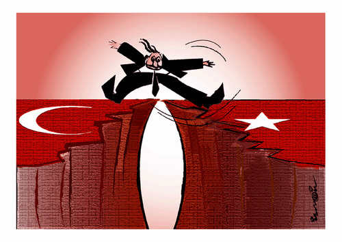 Cartoon: OUVERTURE DEMOCRATIQUE !.. (medium) by ismail dogan tagged ouverture,democratique