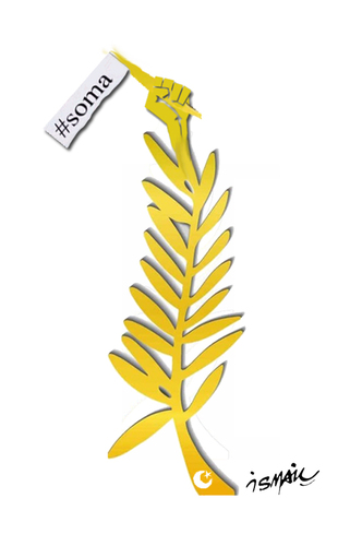 Cartoon: Palme d Or ! (medium) by ismail dogan tagged or,palme