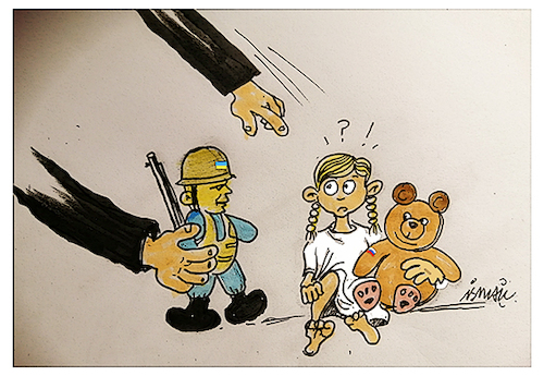 Cartoon: sanctions (medium) by ismail dogan tagged sanctions