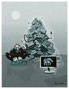 Cartoon: Communication !.. (small) by ismail dogan tagged beggar