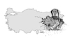 Cartoon: earthquake (small) by ismail dogan tagged earthquake