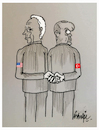 Cartoon: Erdogan Biden meeting (small) by ismail dogan tagged nato,leaders,summit,2022