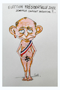 Cartoon: Eric Zemmour (small) by ismail dogan tagged france,presidential,election,2022