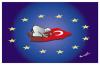 Cartoon: EU -TURKEY (small) by ismail dogan tagged eu