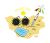 Cartoon: holidays 2021 (small) by ismail dogan tagged holidays,2021