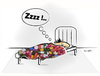 Cartoon: INTERNATIONAL SLEEP DAY !.. (small) by ismail dogan tagged sleep,day