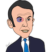 Cartoon: Macron s eye (small) by ismail dogan tagged macron