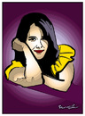 Cartoon: NICOLETA IONESCU (small) by ismail dogan tagged nicoleta,ionescu,my,friend