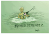 Cartoon: Nord Stream 2 (small) by ismail dogan tagged gas,pipeline