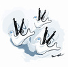 Cartoon: PEACE !!! (small) by ismail dogan tagged baris