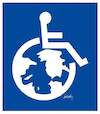Cartoon: People with Disabilities (small) by ismail dogan tagged disabilities