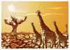 Cartoon: Savannah Africa !.. (small) by ismail dogan tagged africa